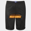 Unisex 9" Mesh Shorts with Pockets Thumbnail