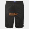 Unisex 9" Mesh Shorts with Pockets Thumbnail