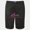 Unisex 9" Mesh Shorts with Pockets Thumbnail